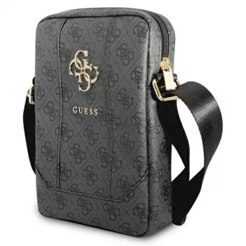 Guess 4G Big Metal Logo Tablet Bag - Grey