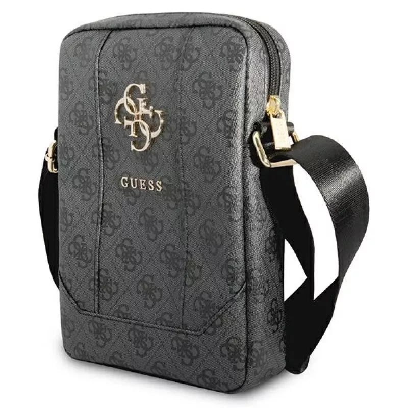 Guess 4G Big Metal Logo Tablet Bag - Grey
