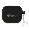 Guess GUA3LSCHSK AirPods 3 Vāciņš Melns Silikona Charm Heart Collection