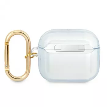 Guess GUA3HHTSB Strap Collection Aizsargmaciņš Apple AirPods 3. paaudzei - Zils