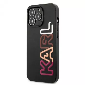 Karl Lagerfeld KLHCP13LPCOBK Cietais vāciņš iPhone 13 Pro / iPhone 13 6,1 inch Melns Multipink Brand