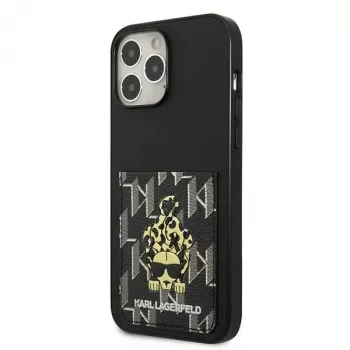 Karl Lagerfeld KLHCP13XCANCNK iPhone 13 Pro Max 6,7 inch Hardcase Black Karlimals Cardslot