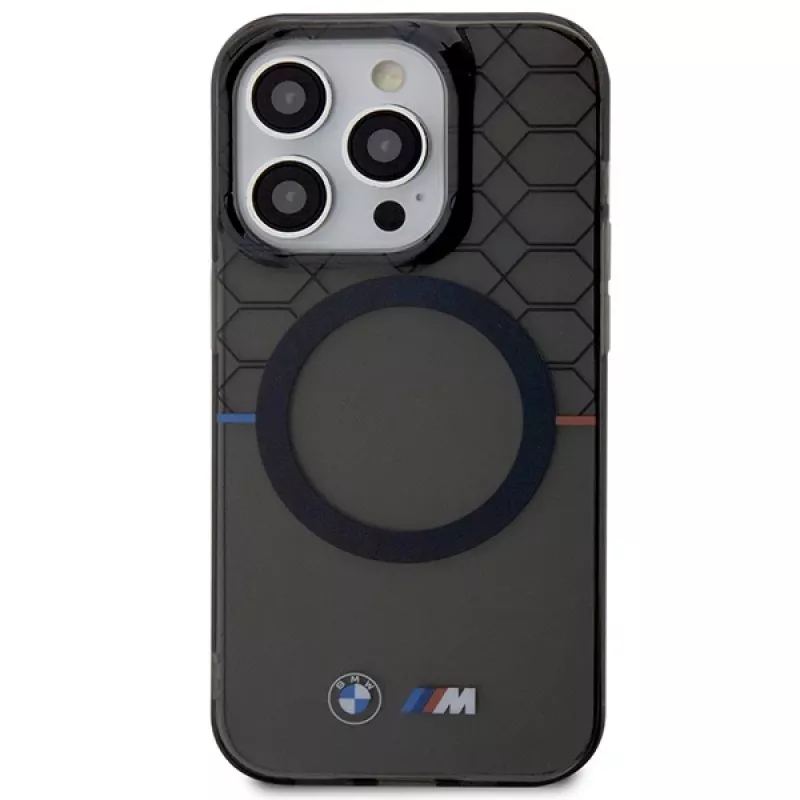 BMW Pattern MagSafe Case for iPhone 13 Pro Max 6,7 inch Grey