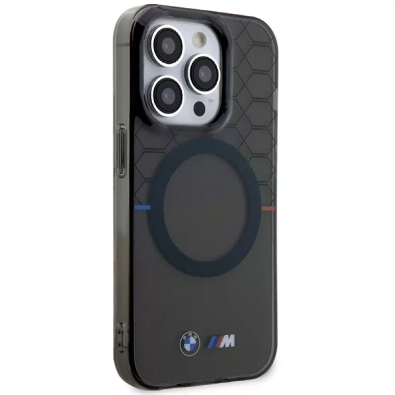 BMW Pattern MagSafe Case for iPhone 13 Pro Max 6,7 inch Grey
