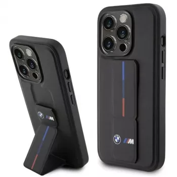 BMW Hardcase Grip Hot Stamp iPhone 15 Pro 6,1 inch Melns