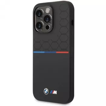 BMW M Collection Silicone Case for Apple iPhone 15 Pro Max 6,7 inch Black Pattern