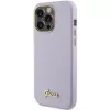 Guess GUHCP15LPGMCSL Glitter Glossy Script Hard Case iPhone 15 Pro 6,1 inch Ceriņkrāsa