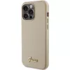 Guess Glitter Glossy Script Hard Case iPhone 15 Pro 6,1 inch Light Gold