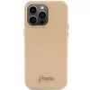 Guess Glitter Glossy Script Hard Case iPhone 15 Pro 6,1 inch Light Gold