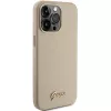 Guess Glitter Glossy Script Hard Case iPhone 15 Pro 6,1 inch Light Gold