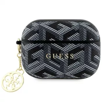 Guess GUAP2PGCE4CK AirPods Pro 2 (2022/2023) Cover Black GCube Charm