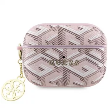 Guess GUAP2PGCE4CP AirPods Pro 2 (2022/2023) Cover Pink GCube Charm