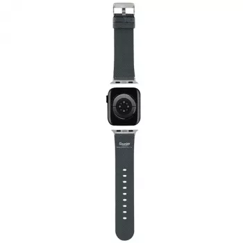 Hello Kitty HKAWMPGKHK Apple Watch Strap 38/40/41mm Black Silicone