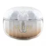 Guess Glitter Gradient Bluetooth TWS Earbuds ar uzlādes futrāli (Zelts)