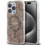 Guess G-Cube Hardcase iPhone 15 Pro 6,1 inch Brūns IML MagSafe