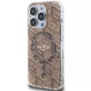 Guess G-Cube Hardcase iPhone 15 Pro 6,1 inch Brūns IML MagSafe