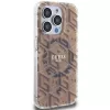 Guess G-Cube Hardcase iPhone 15 Pro 6,1 inch Brūns IML MagSafe