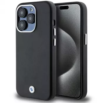 BMW Signature Wrapped Metal MagSafe Case for iPhone 14 Pro 6.1 Black