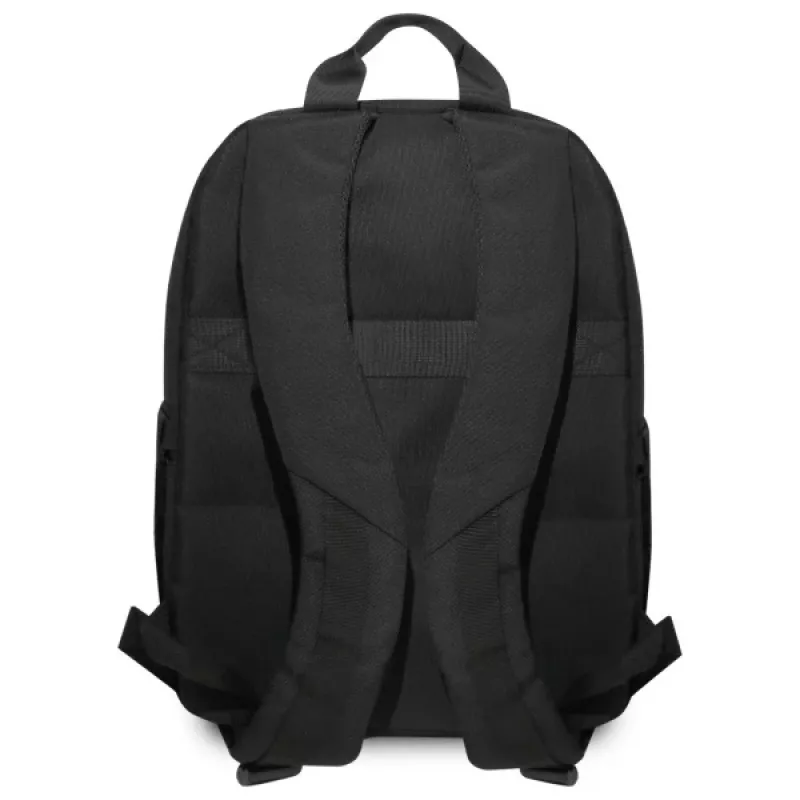 BMW BMBP15COMPVSKL 16 inch Laptop Backpack Black Nylon Blue Stripe