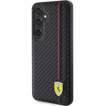 Ferrari FEHCS24MN3DUR S24+ S926 Black Hardcase Carbon Printed Line