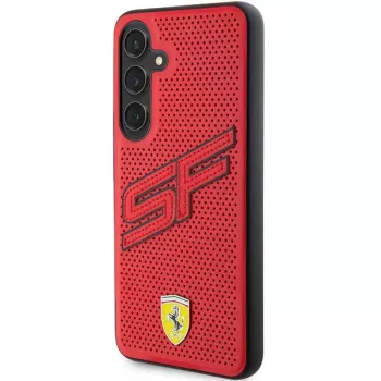 Ferrari FEHCS24SPINR S24 S921 Red Hardcase Big SF Perforated for Samsung Galaxy S24