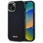 DKNY DKHMP15SPSCMCLK iPhone 15 6,1 inch Black Hardcase Plain Logo MagSafe
