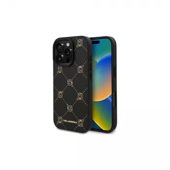 Karl Lagerfeld MagSafe Karl Head Case iPhone 16 Pro Max (Melns)