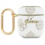 Guess GUA2PG4GPH AirPods 1/2 Cover White 4G Hook