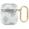 Guess GUA2PG4GPH AirPods 1/2 Cover White 4G Hook