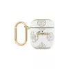 Guess GUA2PG4GPH AirPods 1/2 Cover White 4G Hook