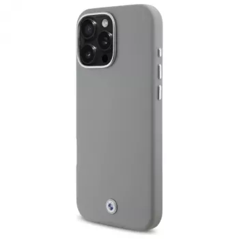 BMW M Collection Sign Full Wrapped Metal Hardcase Apple iPhone 16 Pro Max 6,9 inch Grey MagSafe