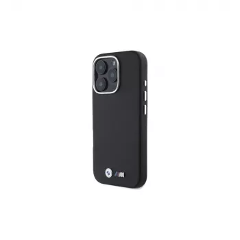 BMW M Edition Kevlar Wrapped Metal Hard Case Apple iPhone 16 Pro Max 6,9 inch - Melns