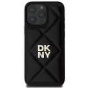 DKNY DKHCP16LPQDSLK Quilted Stack Logo iPhone 16 Pro Maciņš Melns