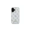 Guess GUHMP16SPGPYSH iPhone 16 6,1 inch White Hardcase Peony Script Logo MagSafe