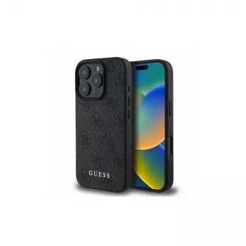 Guess 4G Classic apvalks Apple iPhone 16 Pro, melns