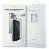 Guess BP Rhinestone 2-in-1 Screen and Camera Lens Protector Set for Apple iPhone 16 Pro Max - Silver