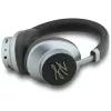 KARL LAGERFELD Grained Initials Bluetooth ANC Over-Ear Headphones Black