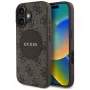 Guess 4G Circle Classic Logo MacCase iPhone 16, Brūna