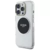 Guess IML Metal Colored Circle Classic Logo MagSafe Case iPhone 16 Pro (Melns)