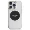 Guess IML Metal Colored Circle Classic Logo MagSafe Case iPhone 16 Pro (Melns)