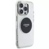 Guess IML Metal Colored Circle Classic Logo MagSafe Case iPhone 16 Pro (Melns)