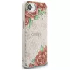 Guess 4G Flowers Print Macīgs MacSafe Maciņš iPhone 16e / 17e Rozā