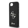 Guess Fixed Glitter Big 4G Maciņš iPhone 16e (Melns)