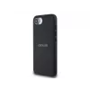 Guess Grained Ring MagSafe Case iPhone 16e (Black)