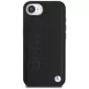 BMW Leather Hot Stamp Maciņš iPhone 16e / 17e Melns