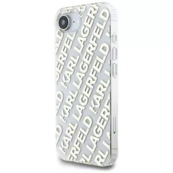 Karl Lagerfeld IML Repeat Logo Case iPhone 16e / 17e Gold