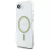 Guess IML Glitter Circle MagSafe Case for iPhone 16e (Caurspīdīgs)