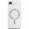 Guess IML Glitter Circle MagSafe Case for iPhone 16e (Caurspīdīgs)