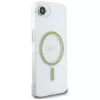 Guess IML Glitter Circle MagSafe Case for iPhone 16e (Caurspīdīgs)