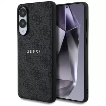 Guess 4G Ring Classic Logo MacCase Samsung Galaxy S25 Edge (Melns)